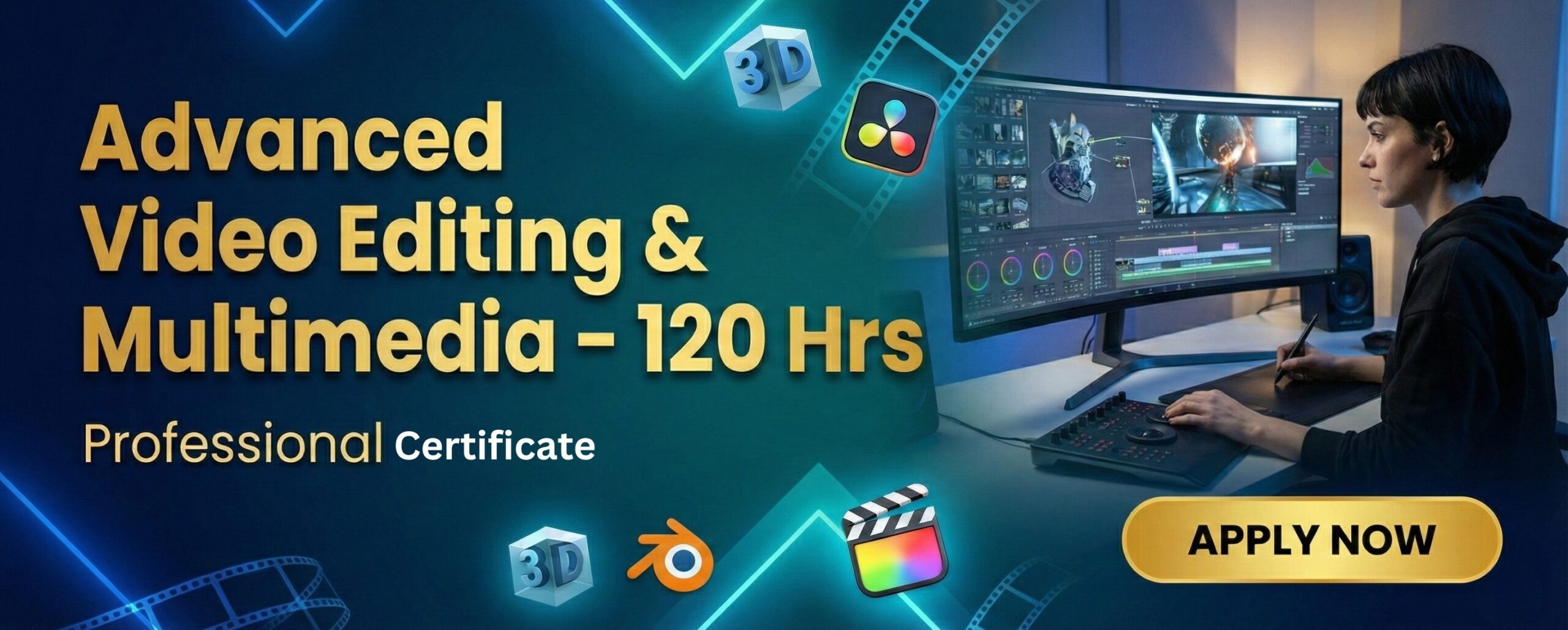 Video Editing 120 Hrs